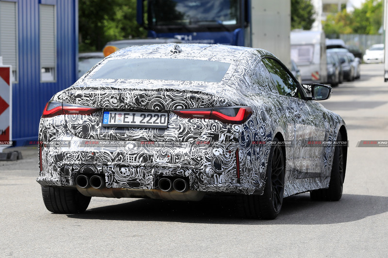 不遮了?新世代《BMW M4》真面目曝光 可選480匹搭手排或510匹加四驅 不遮了?新世代《BMW M4》真面目曝光 可選480匹搭手排或510匹加四驅