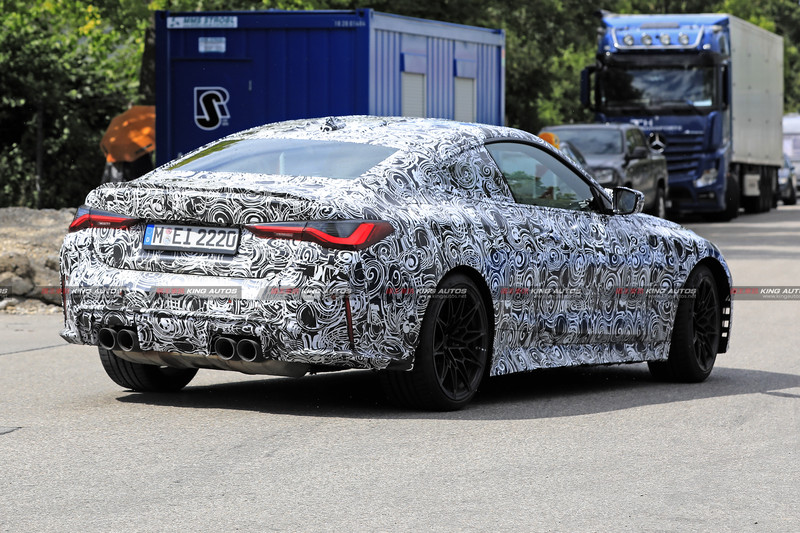不遮了?新世代《BMW M4》真面目曝光 可選480匹搭手排或510匹加四驅 不遮了?新世代《BMW M4》真面目曝光 可選480匹搭手排或510匹加四驅