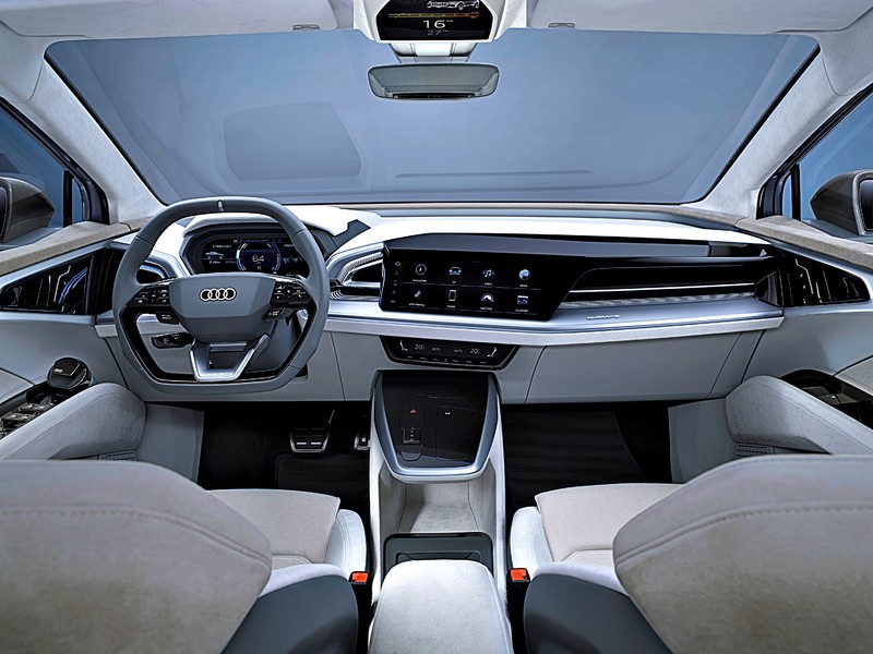 《Audi Q4 Sportback e-tron concept》 純電跑旅概念全球首演!預定2021量產上市! 《Audi Q4 Sportback e-tron concept》 純電跑旅概念全球首演!預定2021量產上市!