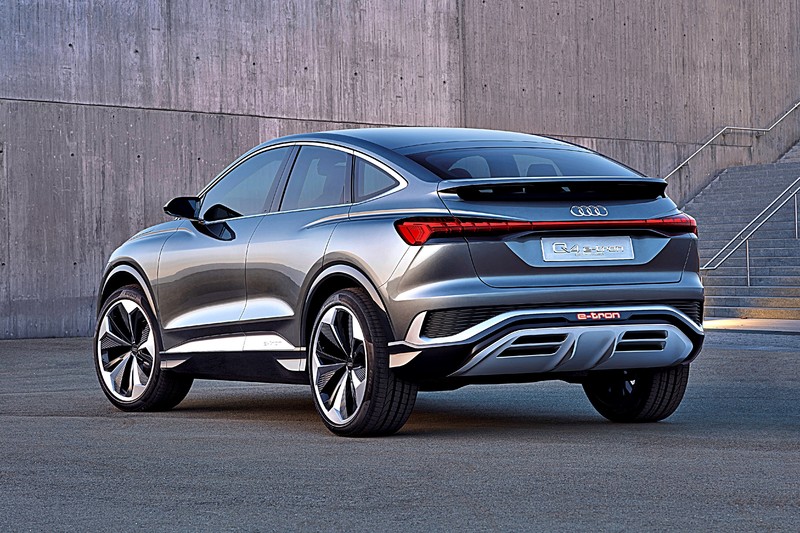 《Audi Q4 Sportback e-tron concept》 純電跑旅概念全球首演!預定2021量產上市! 《Audi Q4 Sportback e-tron concept》 純電跑旅概念全球首演!預定2021量產上市!