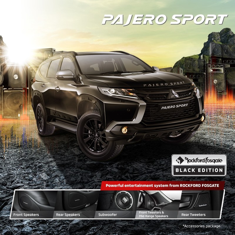 《Mitsubishi Pajero Sport RF Black Edition》小改前人氣特仕再度上陣