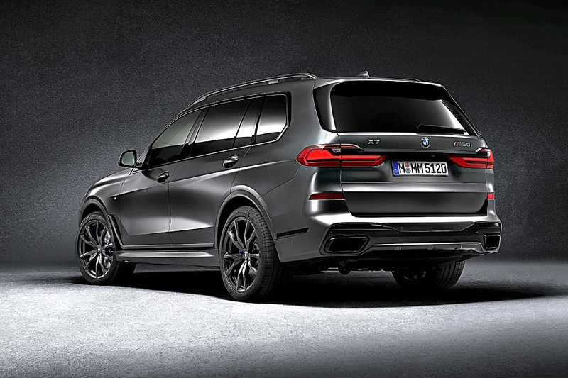 《BMW X7 Dark Shadow Edition》 限量500部的神祕黑暗陰影巨獸！