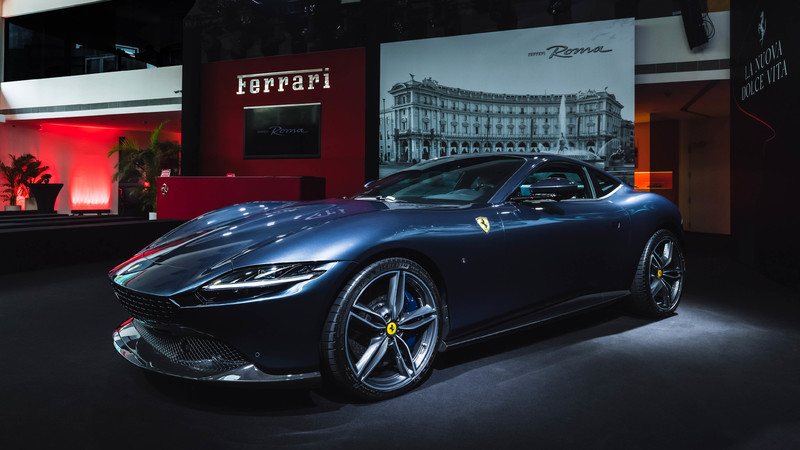目前最便宜的法拉利 《Ferrari Roma》基本售價1,185萬元起登台發表 目前最便宜的法拉利 《Ferrari Roma》基本售價1,185萬元起登台發表