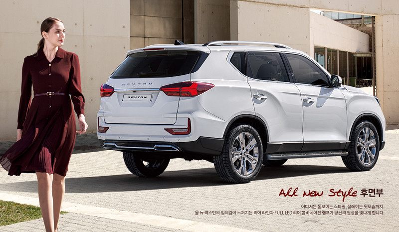 小改款《SsangYong Rexton》正式發表 把廠徽遮住你能認出它是誰嗎？