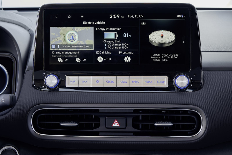 小改款《Hyundai Kona Electric》歐洲亮相 變臉後是不是更有型呢？