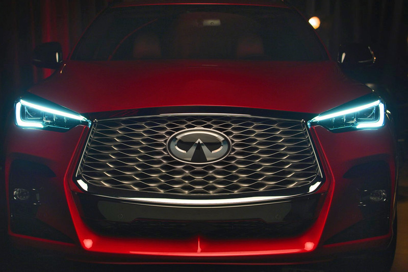全球首演《QX55》終於見到傳說中最帥的《Infiniti》尾燈也是關建設計