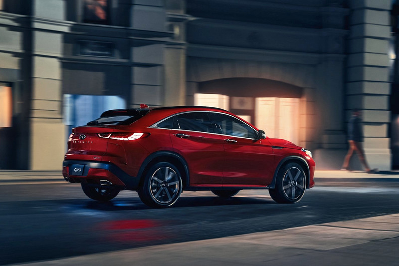 全球首演《QX55》終於見到傳說中最帥的《Infiniti》尾燈也是關建設計