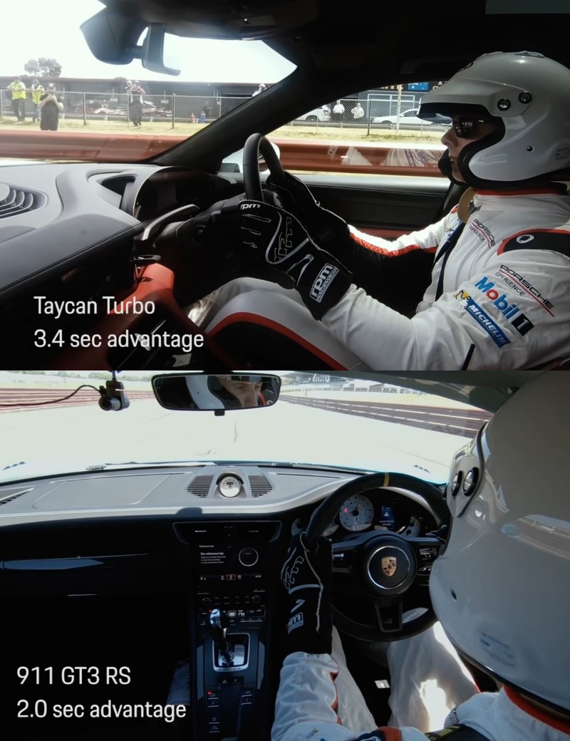 《Porsche》賽道大混戰:Taycan Turbo跑贏911 GT3 RS / GT3 Cup! 《Porsche》賽道大混戰:Taycan Turbo跑贏911 GT3 RS / GT3 Cup!