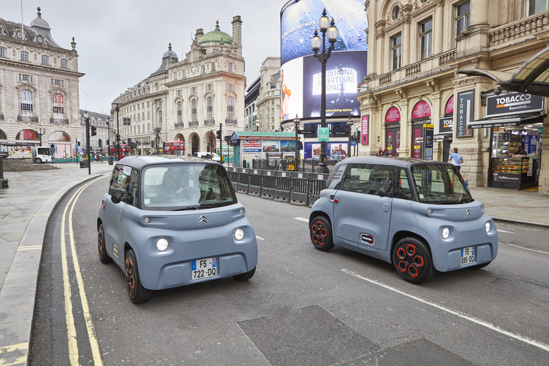 迴轉半徑3.6m《Citroen AMI》年度微型電動車超便宜 歐洲熱銷！不用等《五菱宏光》惹！