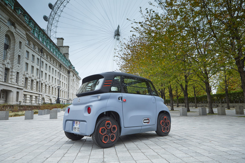 迴轉半徑3.6m《Citroen AMI》年度微型電動車超便宜 歐洲熱銷！不用等《五菱宏光》惹！