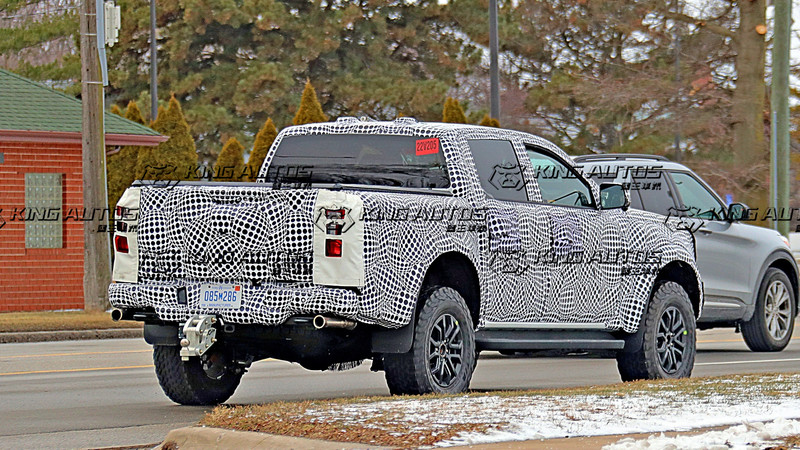 Ranger越野性能版現身?!下一代《Ford Ranger Raptor》首度捕獲 Ranger越野性能版現身?!下一代《Ford Ranger Raptor》首度捕獲