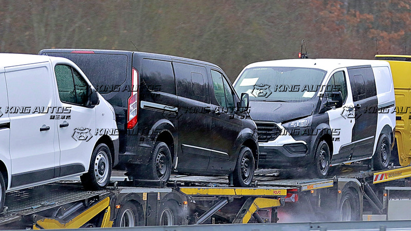 VW T7的遠房兄弟?!全新大改款《Ford Tourneo / Transit Custom》首度現身 VW T7的遠房兄弟?!全新大改款《Ford Tourneo / Transit Custom》首度現身