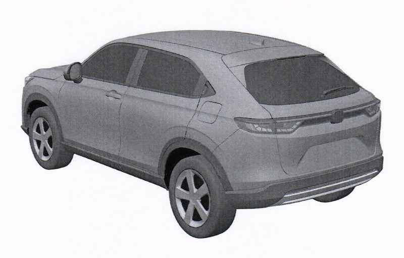 新世代《Honda HR-V》變大轉厚實?外觀設計專利圖疑似流出 新世代《Honda HR-V》變大轉厚實?外觀設計專利圖疑似流出