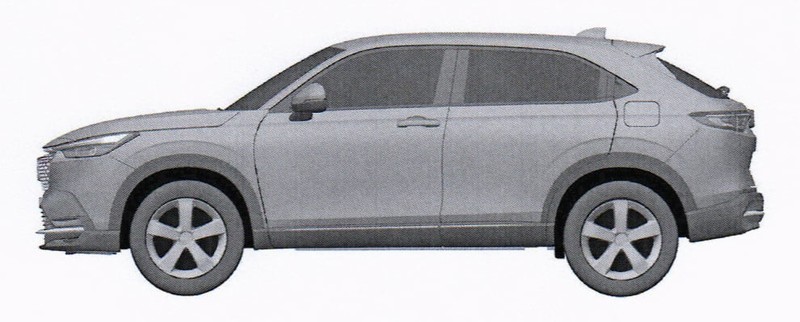 新世代《Honda HR-V》變大轉厚實?外觀設計專利圖疑似流出 新世代《Honda HR-V》變大轉厚實?外觀設計專利圖疑似流出