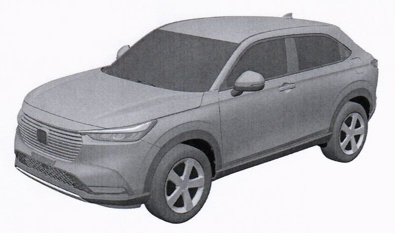 新世代《Honda HR-V》變大轉厚實?外觀設計專利圖疑似流出 新世代《Honda HR-V》變大轉厚實?外觀設計專利圖疑似流出