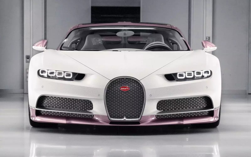 情人節禮物是一台9千萬《Bugatti》！為老婆量身打造《Chiron Sport Alice》 全球限量玫瑰車色