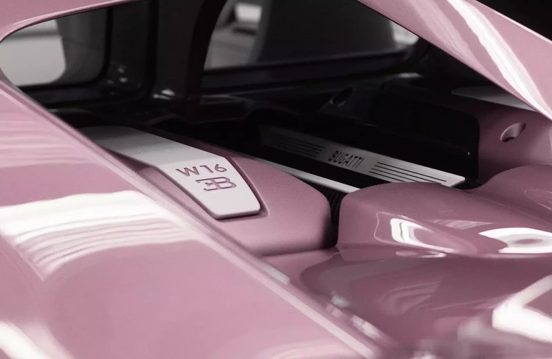 情人節禮物是一台9千萬《Bugatti》！為老婆量身打造《Chiron Sport Alice》 全球限量玫瑰車色