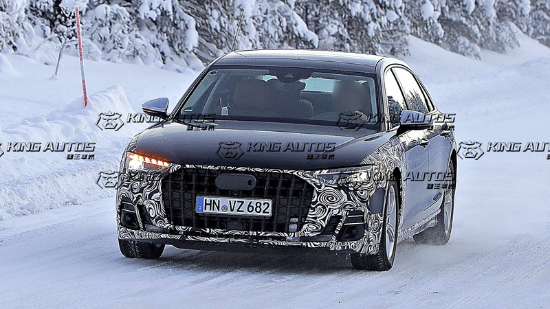 擁有Audi W12引擎的最後機會?!中期小改《Audi A8 L》長軸版現身 擁有Audi W12引擎的最後機會?!中期小改《Audi A8 L》長軸版現身