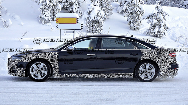 擁有Audi W12引擎的最後機會?!中期小改《Audi A8 L》長軸版現身 擁有Audi W12引擎的最後機會?!中期小改《Audi A8 L》長軸版現身
