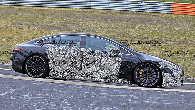600匹以上馬力起跳 2022年初全球首發!《Mercedes-AMG EQS》高性能純電版 首度捕獲 600匹以上馬力起跳 2022年初全球首發!《Mercedes-AMG EQS》高性能純電版 首度捕獲