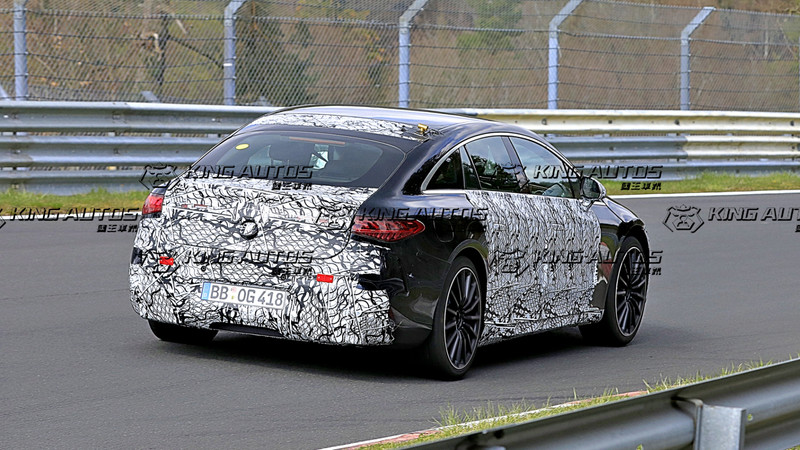 600匹以上馬力起跳 2022年初全球首發!《Mercedes-AMG EQS》高性能純電版 首度捕獲 600匹以上馬力起跳 2022年初全球首發!《Mercedes-AMG EQS》高性能純電版 首度捕獲