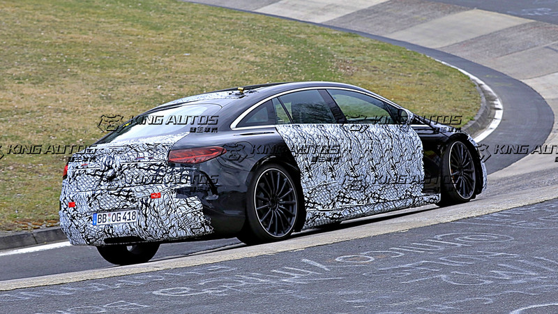 600匹以上馬力起跳 2022年初全球首發!《Mercedes-AMG EQS》高性能純電版 首度捕獲 600匹以上馬力起跳 2022年初全球首發!《Mercedes-AMG EQS》高性能純電版 首度捕獲