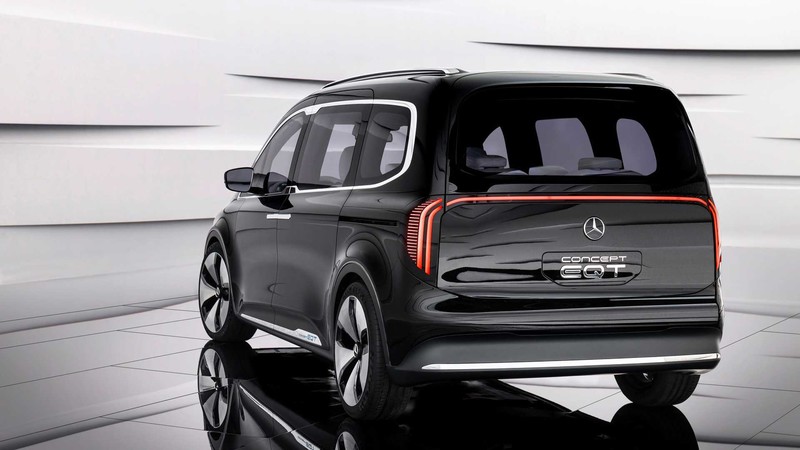 為《T-Class》打頭陣！純電豪華7人MPV《Mercedes-Benz  EQT概念車》正式亮相