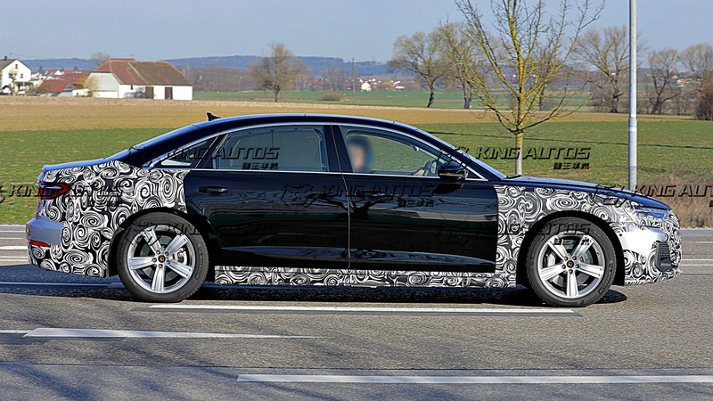 面貌更像全新A3般動感?!中期小改《Audi A8》歐洲捕獲 面貌更像全新A3般動感?!中期小改《Audi A8》歐洲捕獲