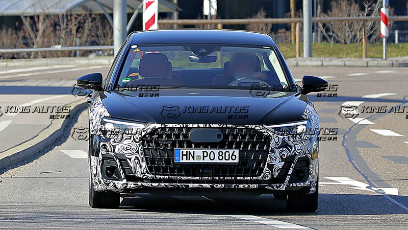 面貌更像全新A3般動感?!中期小改《Audi A8》歐洲捕獲 面貌更像全新A3般動感?!中期小改《Audi A8》歐洲捕獲