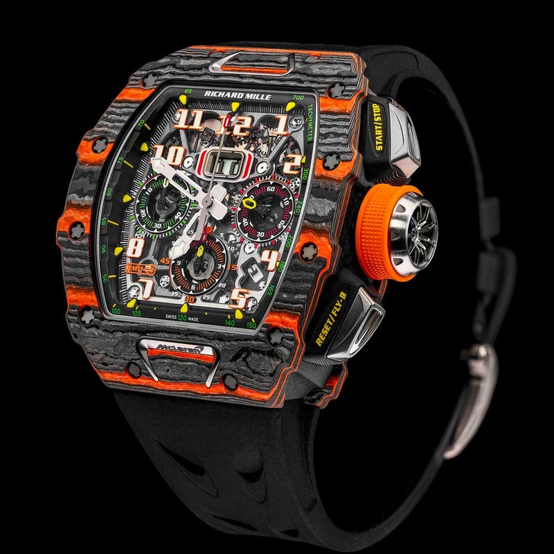 超帥氣跑車聯名錶 竟有檔位設定？《Richard Mille》RM 40-01以《McLaren Speedtail》之名上市