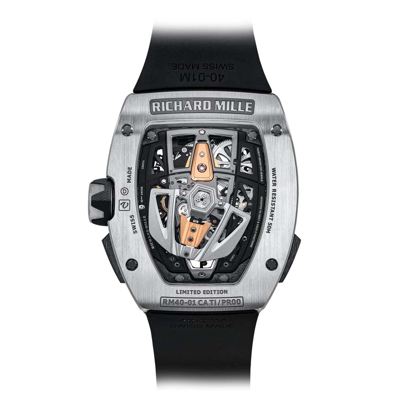 超帥氣跑車聯名錶 竟有檔位設定？《Richard Mille》RM 40-01以《McLaren Speedtail》之名上市