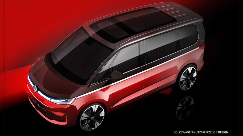 《VW T7 Multivan》內部空間預告釋出｜多功能桌可自由移動、輕鬆拆解 還能選配全景天窗