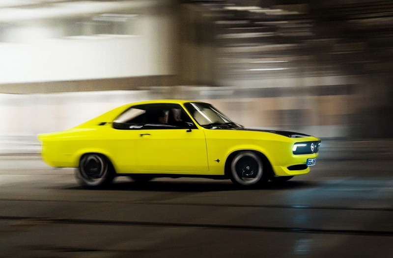 《Opel》也搞文藝復興！推出手排電動車《Manta GSe ElektroMOD》向經典跑車Manta致敬