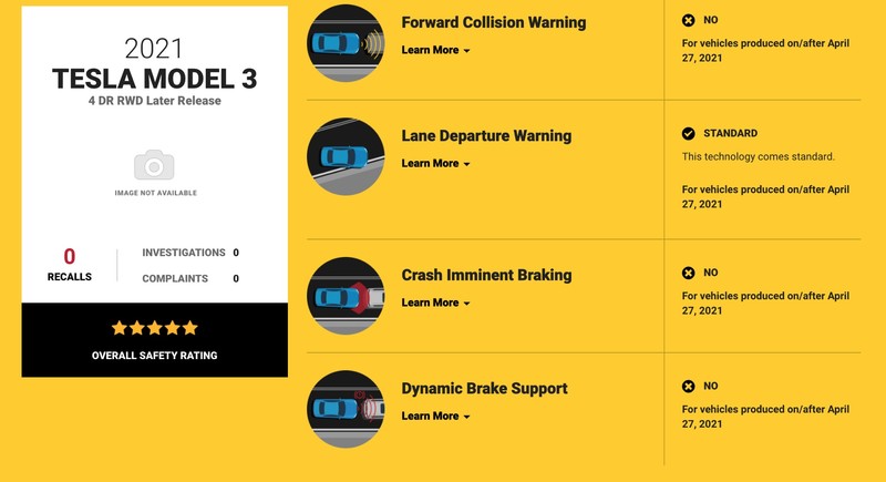 「最安全車」稱號殞落!《Tesla》取消雷達更新純視覺 Vision後 三大安全認證通通取消 「最安全車」稱號殞落!《Tesla》取消雷達更新純視覺 Vision後 三大安全認證通通取消