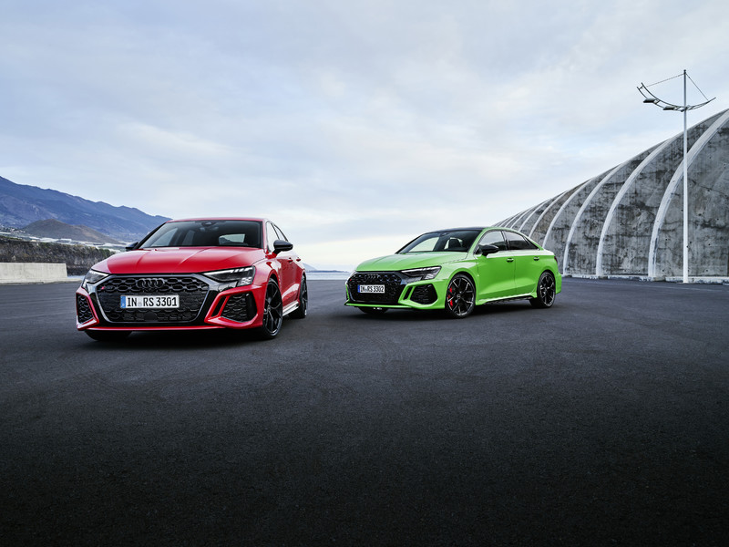 走出停產陰霾 全新《Audi RS 3》延續五缸經典 零百加速快0.3秒 首次導入後軸差速器 頭燈很有戲 走出停產陰霾 全新《Audi RS 3》延續五缸經典 零百加速快0.3秒 首次導入後軸差速器 頭燈很有戲