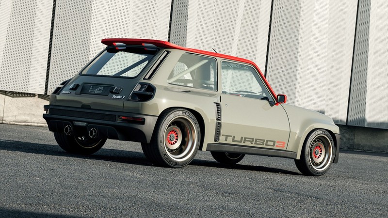 中置後驅小鋼炮重生！《Renault 5 Turbo 3》全車翻新、輸出上看400匹